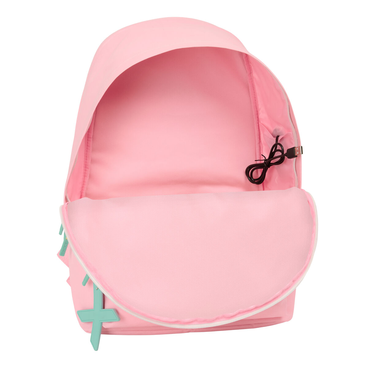Skoletaske Munich +usb munich Pink 31 x 44 x 18 cm